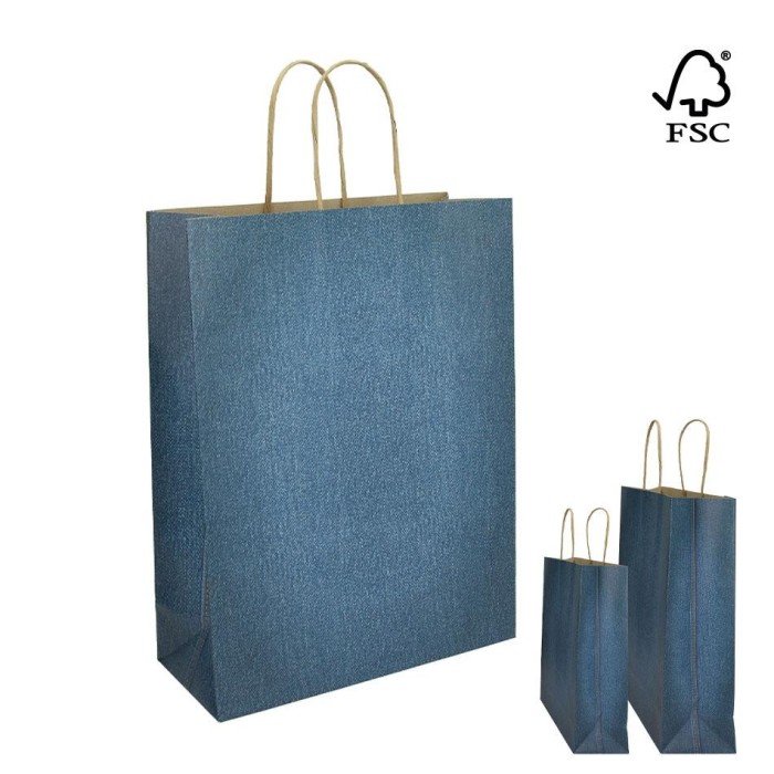 SHOPPER 22X10X29 JEANS FSC GR.135